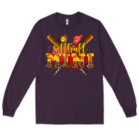 Plum softball mini Long Sleeve Tee - AdoDesignShop