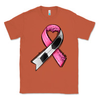 Copper breast cancer sport ribbons Classic Tee - AdoDesignShop