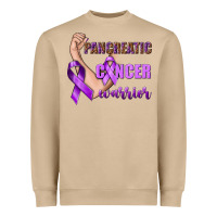 Mushroom Pancreatic Cancer Warrior Heavyweight Sweatshirt - texasbilliewilder