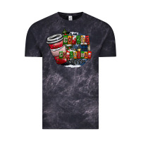 Cloud Black coffe Vintage Tee - CowhideDigitalArt