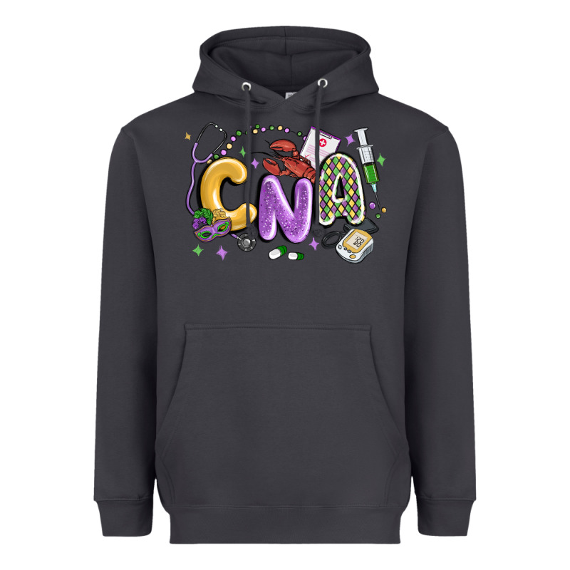 Cna Mardi Gras Heavyweight Hoodie by MaliasSmallBusiness | Teevron