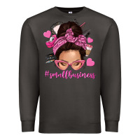 Smoke small business messy bun Premium Sweatshirt - NancyCooperArtShop