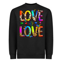 Black love is love Heavyweight Sweatshirt - Zillion Design Studio