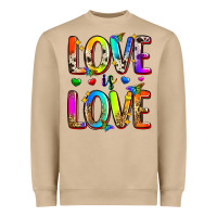Mushroom love is love Heavyweight Sweatshirt - Zillion Design Studio