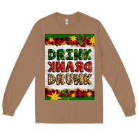 Toasted Coconut Christmas Drink Drank Drunk Long Sleeve Tee - Artiststas
