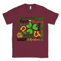 Burgundy st patrick s day Classic Tee - Artiststas