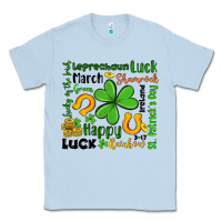 Dusty Blue st patrick s day Classic Tee - Artiststas