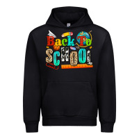 Black back to school Urban Hoodie - NancyCooperArtShop