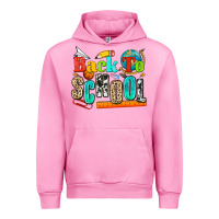 Fuchsia Pink back to school Urban Hoodie - NancyCooperArtShop