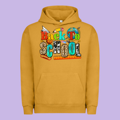 Back To School Urban Hoodie Designed By Nancycooperartshop