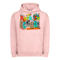 Pigment Salmon back to school Urban Hoodie - NancyCooperArtShop