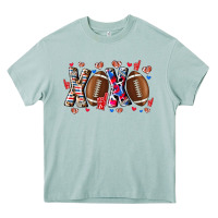 Arona Xox Football Heavy Core Tee - CowhideDigitalArt