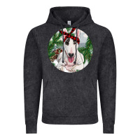 Vintage Black bull terrier and farm Vintage Hoodie - RanaPortraitStore