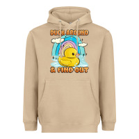 Mushroom duck around and find out Heavyweight Hoodie - MaliasSmallBusiness