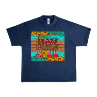 Navy sassy little soul Urban Heavy Tee - HRA Design Shop