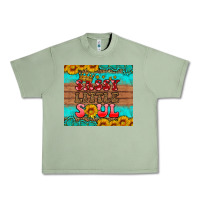Oil Green sassy little soul Urban Heavy Tee - HRA Design Shop