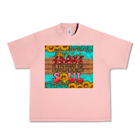 Salmon sassy little soul Urban Heavy Tee - HRA Design Shop