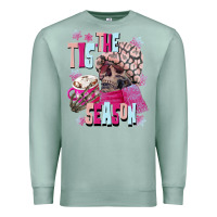 Seafoam tis the season winter skull Premium Sweatshirt - NancyCooperArtShop