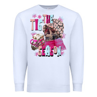 White tis the season winter skull Premium Sweatshirt - NancyCooperArtShop