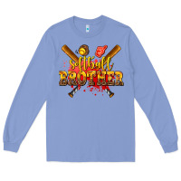 Colony Blue softball brother Long Sleeve Tee - AdoDesignShop