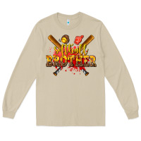 Mushroom softball brother Long Sleeve Tee - AdoDesignShop