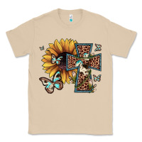 Mushroom leopard cross sunflower butterfly Classic Tee - JahusDesignShop