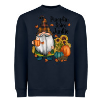 Navy pumpkin spice junkie Heavyweight Sweatshirt - RanaPortraitStore