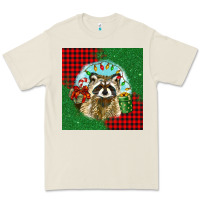Bone christmas raccoon Premium Tee - BarkalooDesign