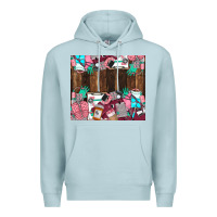 Blue Mist custom name Premium Hoodie - LillyAllenDesigns