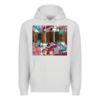 Dove Grey custom name Premium Hoodie - LillyAllenDesigns