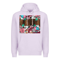 Lilac custom name Premium Hoodie - LillyAllenDesigns