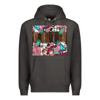 Smoke custom name Premium Hoodie - LillyAllenDesigns