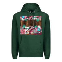 Sports Green custom name Premium Hoodie - LillyAllenDesigns