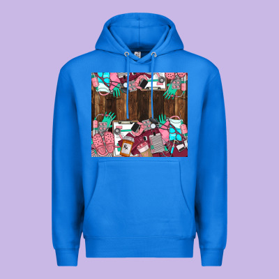 Custom Name Premium Hoodie Designed By Lillyallendesigns