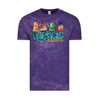 Cloud Purple popsicle season Vintage Tee - SublimationCraftShop