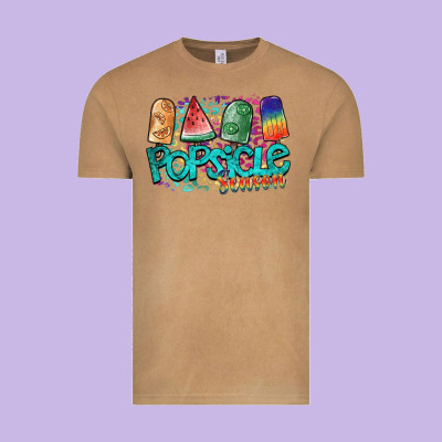Popsicle Season Vintage Tee Designed By Sublimationcraftshop