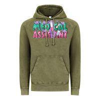 Vintage Olive medical assistant Vintage Hoodie - texasbilliewilder