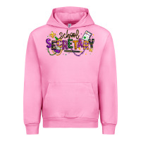 Fuchsia Pink mardi gras school secretary Urban Hoodie - texasbilliewilder