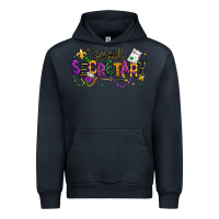 Navy mardi gras school secretary Urban Hoodie - texasbilliewilder