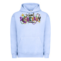 Pigment Grape Ice mardi gras school secretary Urban Hoodie - texasbilliewilder