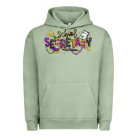 Pigment Oil Green mardi gras school secretary Urban Hoodie - texasbilliewilder