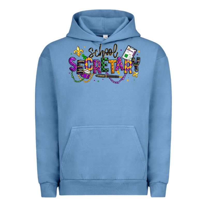 Mardi Gras School Secretary Urban Hoodie by texasbilliewilder | Teevron