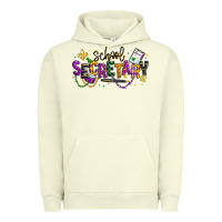 Pigment Pistachio mardi gras school secretary Urban Hoodie - texasbilliewilder