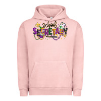 Pigment Salmon mardi gras school secretary Urban Hoodie - texasbilliewilder