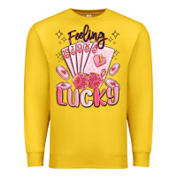 Lemon feeling lucky Premium Sweatshirt - MaliasSmallBusiness