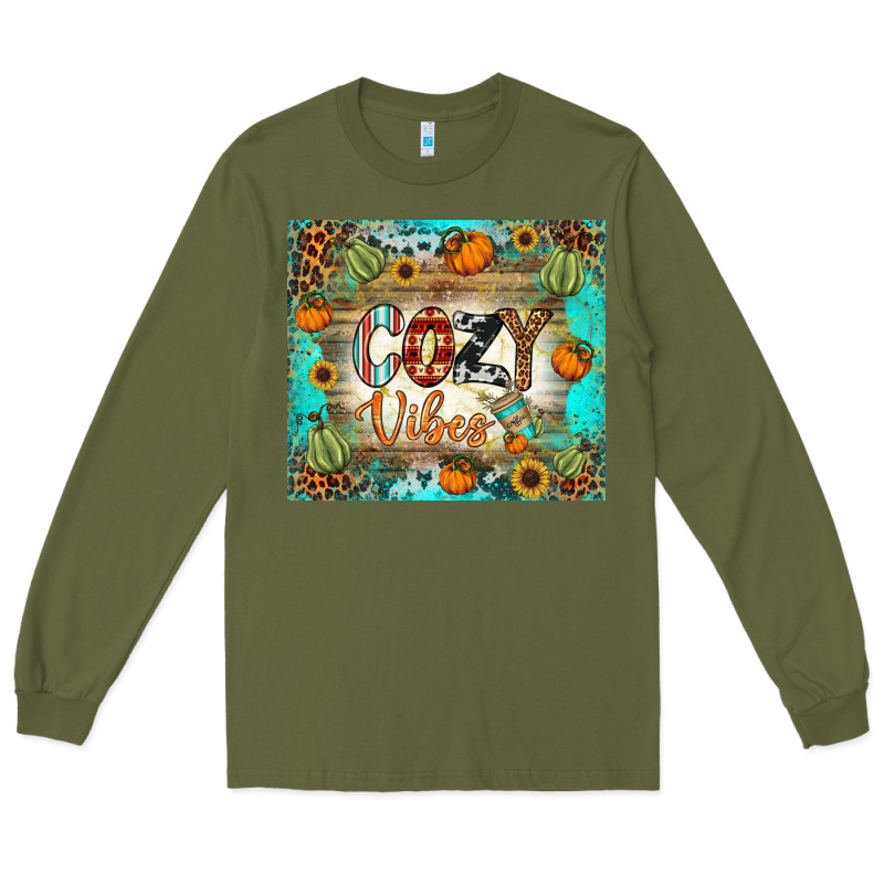 Cozy Vibes Tumbler Long Sleeve Tee by BundleAndBundleShop | Teevron