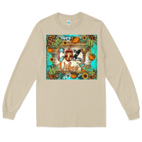 Mushroom cozy vibes tumbler Long Sleeve Tee - BundleAndBundleShop
