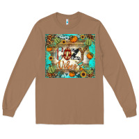 Toasted Coconut cozy vibes tumbler Long Sleeve Tee - BundleAndBundleShop