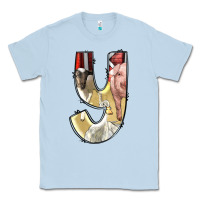 Dusty Blue farm life alphabet lowercase letters y Classic Tee - BundleAndBundleShop