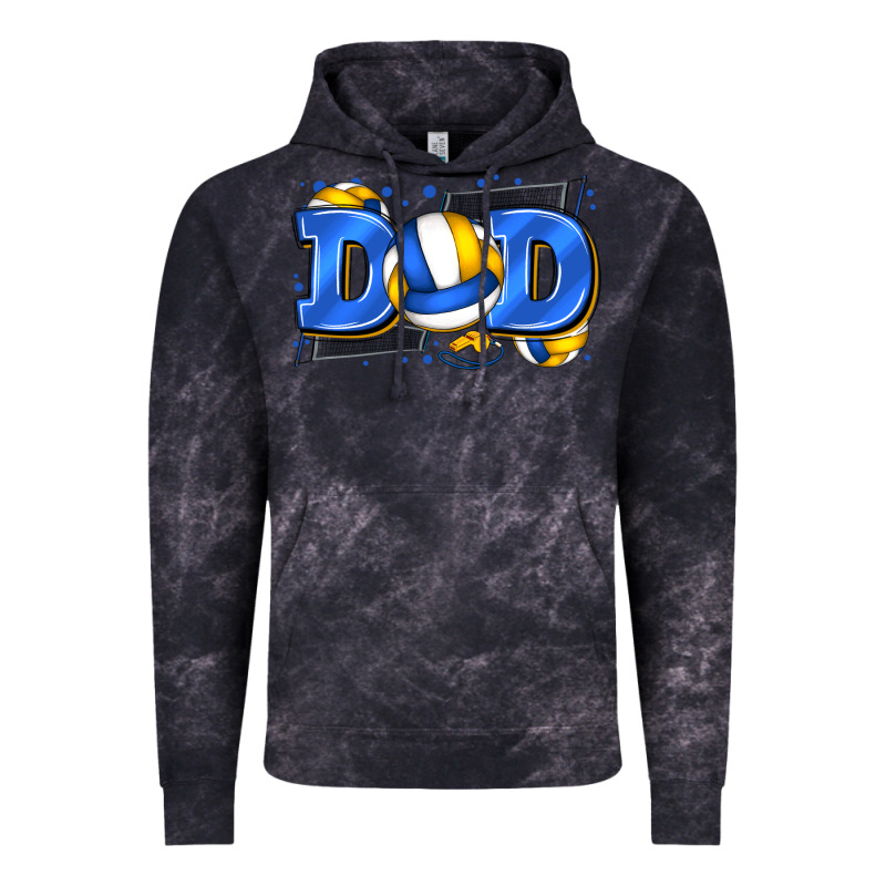 Dad Volleyball Vintage Hoodie by Zillion Design Studio | Teevron